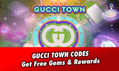 gucci town codes free